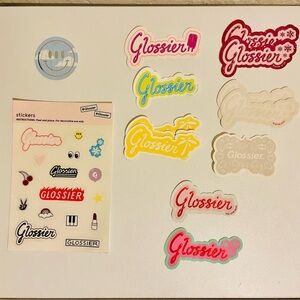 Glossier Sticker Bundle and Tin